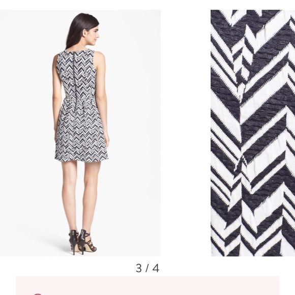 Collective concepts sleeveless chevron dress - Picture 7 of 8